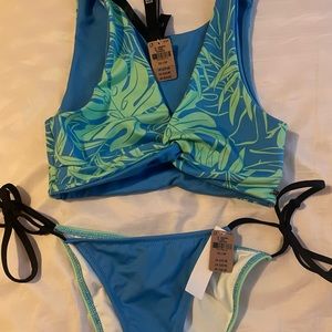 nwt pink vs bikini set
